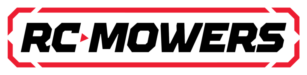 Logos of technology partners including RC Mowers