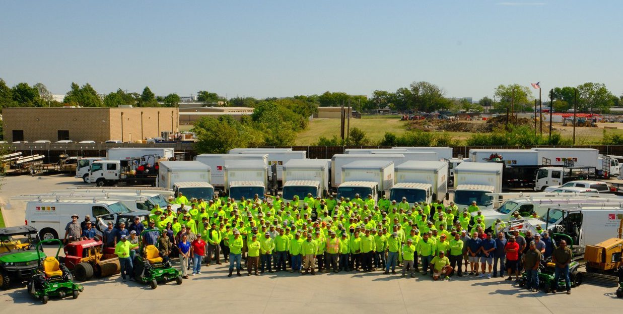 Site Landscape Development crew members