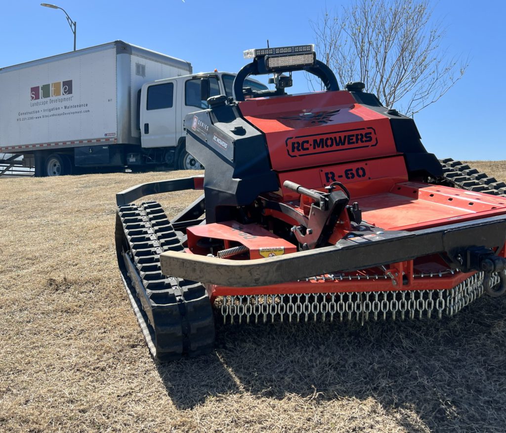 Site Landscape Development RC Mower