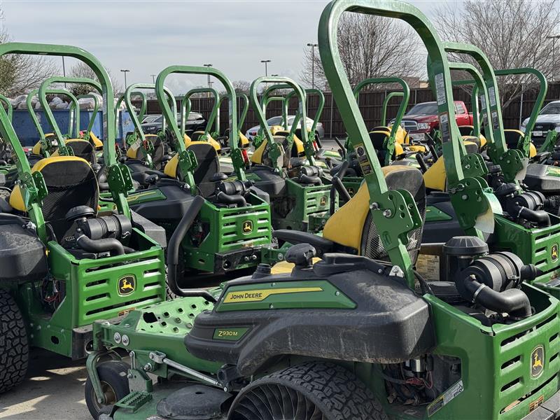 Site Landscape Developments fleet of John Deere mowers