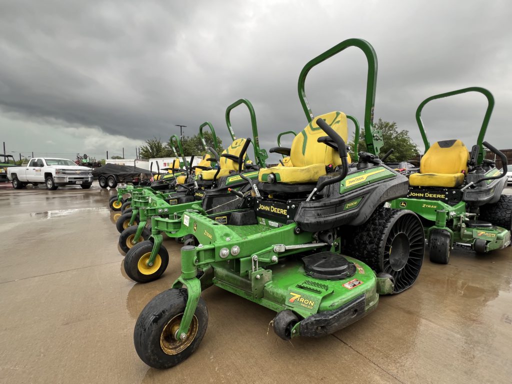 Site Landscape Developments fleet of John Deere mowers